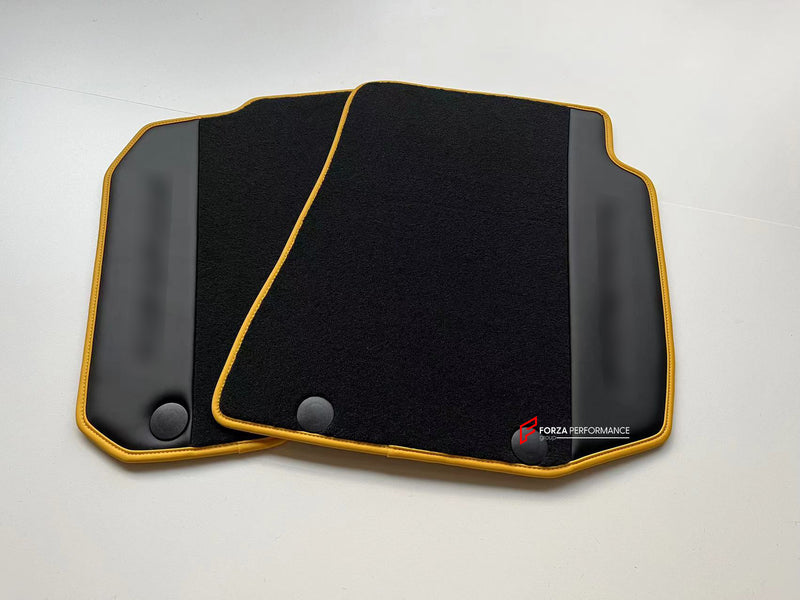 CUSTOM FLOOR MATS CARPETS for FERRARI F12 BERLINETTA LEATHER NYLON VELOUR ALCANTARA