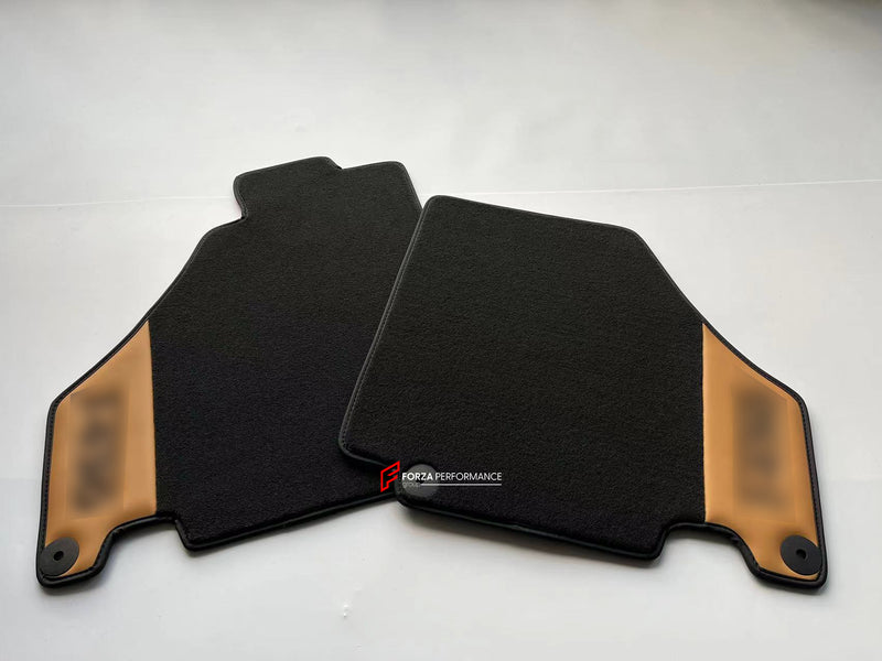 CUSTOM FLOOR MATS CARPETS for FERRARI F430 LEATHER NYLON VELOUR ALCANTARA