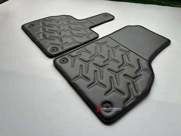 CUSTOM FLOOR MATS CARPETS for LAMBORGHINI AVENTADOR SVJ LEATHER NYLON VELOUR ALCANTARA