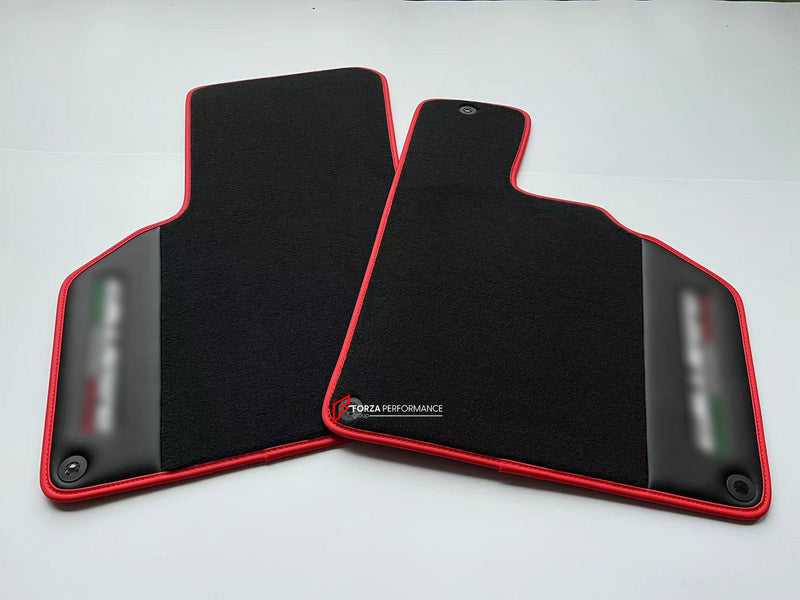 CUSTOM FLOOR MATS CARPETS for LAMBORGHINI GALLARDO LEATHER NYLON VELOUR ALCANTARA