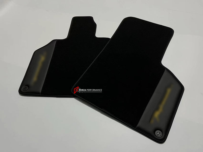 CUSTOM FLOOR MATS CARPETS for LAMBORGHINI HURACAN PERFORMANTE LEATHER NYLON VELOUR ALCANTARA