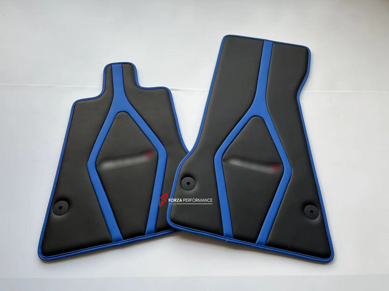CUSTOM FLOOR MATS CARPETS for MCLAREN 720S LEATHER NYLON VELOUR ALCANTARA