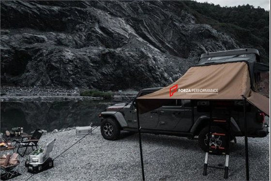Car-mounted tent | camping shelter and mounting hardware