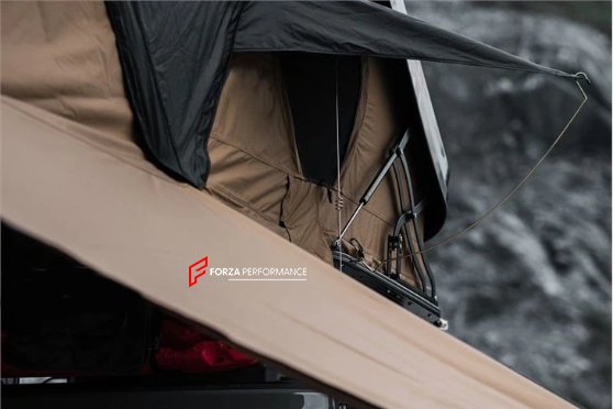 Car-mounted tent  camping shelter and mounting hardware