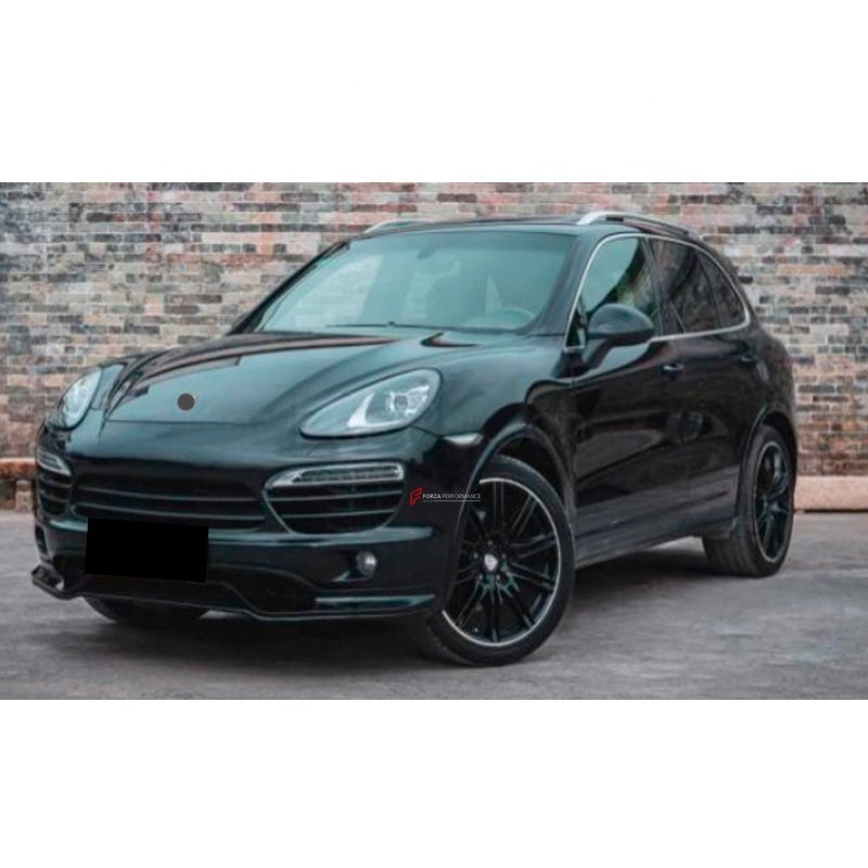 CONVERSION BODY KIT for PORSCHE CAYENNE 958.1 2011 - 2014 to CAYENNE TURBO 9Y 2018 - 2022  Set includes:  Front Bumper Fender Flares