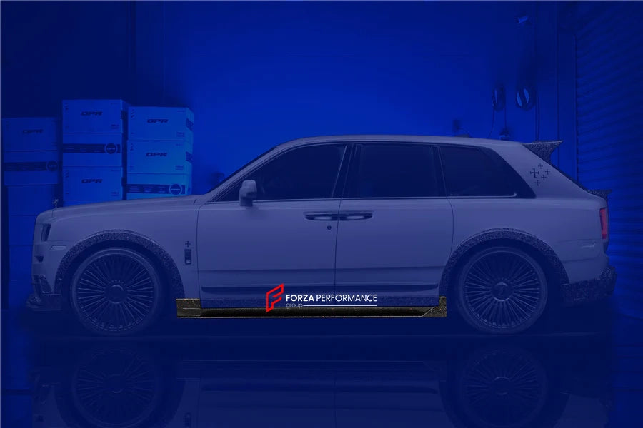 AUTHENTIC DARWINPRO FORGED CARBON BODY KIT for ROLLS-ROYCE CULLINAN  Set includes:  Front Lip Side Skirts Rear Diffuser Exhaust Tips