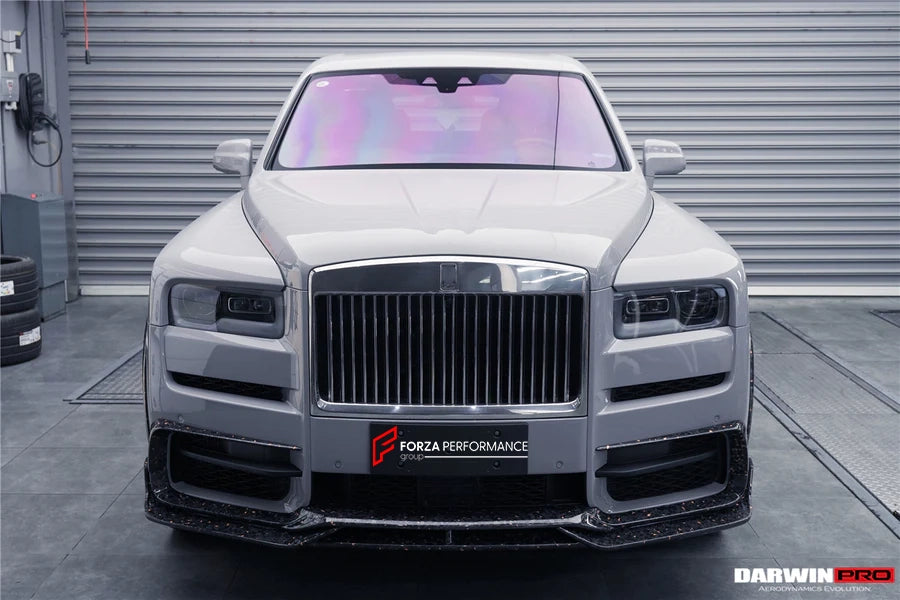 AUTHENTIC DARWINPRO FORGED CARBON BODY KIT for ROLLS-ROYCE CULLINAN  Set includes:  Front Lip Side Skirts Rear Diffuser Exhaust Tips
