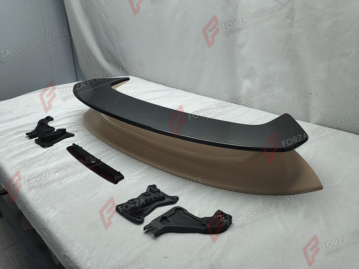 DAKAR STYLE DRY CARBON REAR SPOILER for PORSCHE 911 992 2019+  Set includes:  Rear Spoiler