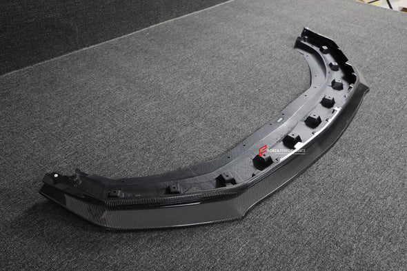 DARK HORSE STYLE CARBON FRONT LIP for FORD MUSTANG 2024  Set includes:  Front Lip