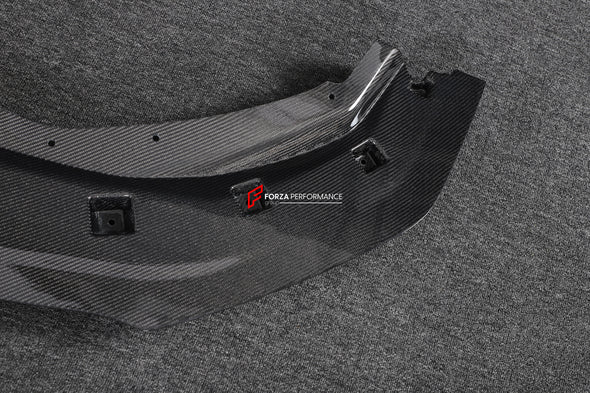 DARK HORSE STYLE CARBON FRONT LIP for FORD MUSTANG 2024  Set includes:  Front Lip