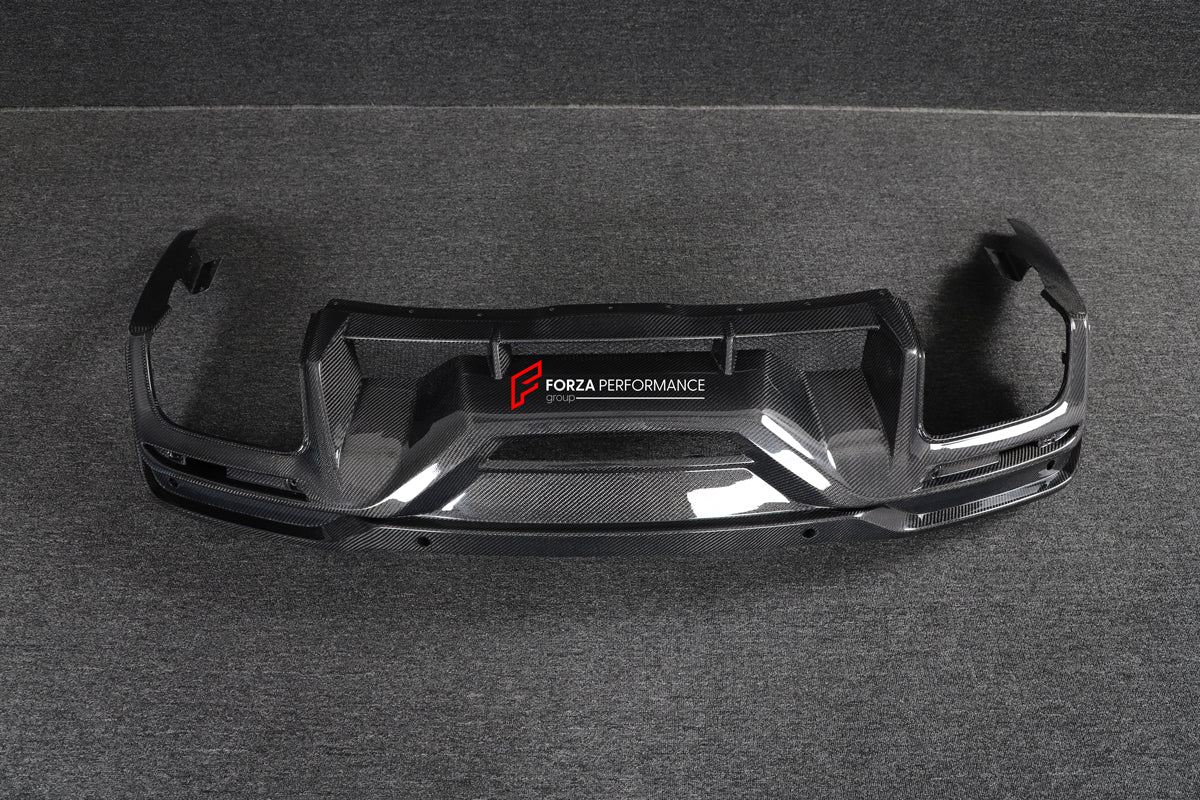 CARBON REAR DIFFUSER for FORD MUSTANG 2024 | DARK HORSE STYLE – Forza ...