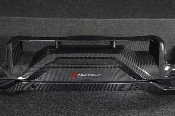 DARK HORSE STYLE CARBON REAR DIFFUSER for FORD MUSTANG 2024  Set includes:  Rear Diffuser