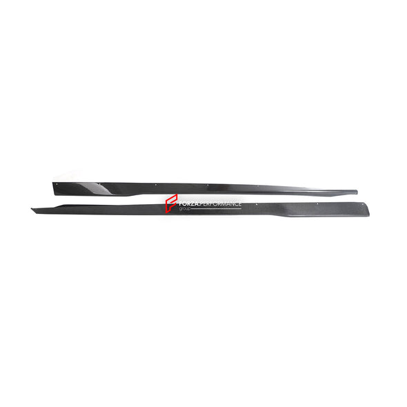 DARK HORSE STYLE CARBON SIDE SKIRTS for FORD MUSTANG 2024  Set includes:  Side Skirts