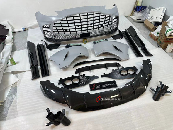 DBX707 DRY CARBON BODY KIT for ASTON MARTIN DBX  Set includes:  Front Bumper Front Lip Side Skirts Rear Bumper Rear Diffuser