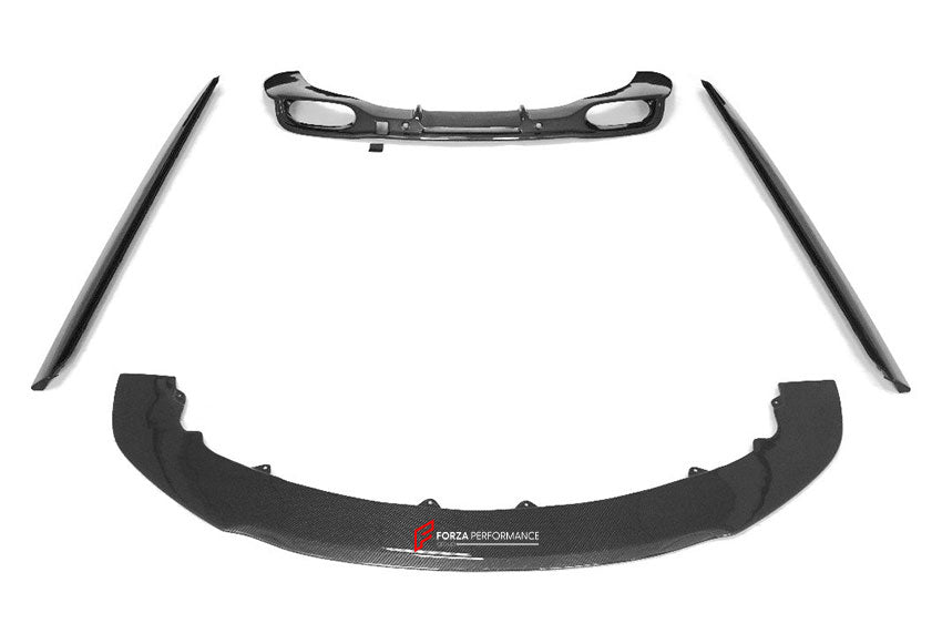 DRY CARBON BODY KIT For BENTLEY CONTINENTAL GT 2016 - 2019

Set includes:

Front Lip
Side Skirts
Rear Diffuser

Material: Dry Carbon
