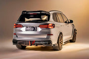 DRY CARBON REAR DIFFUSER REAR SPOILER REAR ROOF SPOILER SIDE SKIRTS FOR BMW X5 G05 LCI 2023+