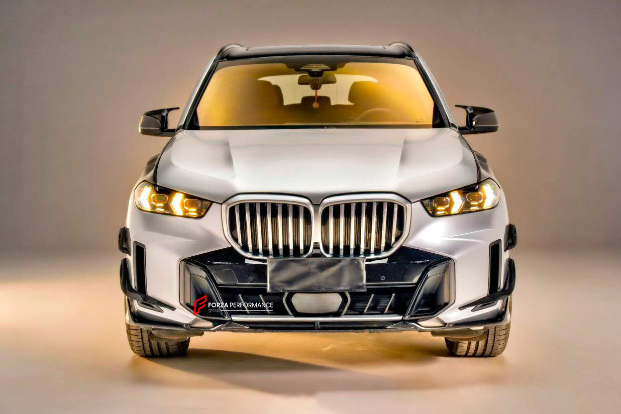 DRY CARBON REAR DIFFUSER REAR SPOILER REAR ROOF SPOILER SIDE SKIRTS FOR BMW X5 G05 LCI 2023+