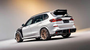 DRY CARBON REAR DIFFUSER REAR SPOILER REAR ROOF SPOILER SIDE SKIRTS FOR BMW X5 G05 LCI 2023+