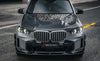 DRY CARBON BODY KIT for BMW X5 G05 LCI 2023+    Set includes:  Front Lip Front Canards Side Skirts Rear Diffuser Roof Spoiler Rear Spoiler