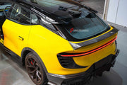 DRY CARBON BODY KIT for LOTUS ELETRE 2024+  Set includes:  Front Lip Front Bumper Trims Fender Flares Side Skirts Roof Spoiler Rear Spoiler Rear Air Vent Covers Rear Diffuser