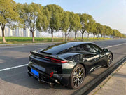DRY CARBON BODY KIT for LOTUS EMIRA  Set includes:  Front Lip Side Skirts Rear Diffuser Rear Spoiler Front Air Vents Side Air Vents Rear Air Duct Side Mirrors