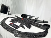 DRY CARBON BODY KIT for LOTUS EMIRA  Set includes:  Front Lip Side Skirts Rear Diffuser Rear Spoiler Front Air Vents Side Air Vents Rear Air Duct Side Mirrors
