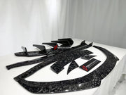 DRY CARBON BODY KIT for LOTUS EMIRA  Set includes:  Front Lip Side Skirts Rear Diffuser Rear Spoiler Front Air Vents Side Air Vents Rear Air Duct Side Mirrors