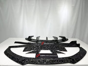 DRY CARBON BODY KIT for LOTUS EMIRA  Set includes:  Front Lip Side Skirts Rear Diffuser Rear Spoiler Front Air Vents Side Air Vents Rear Air Duct Side Mirrors