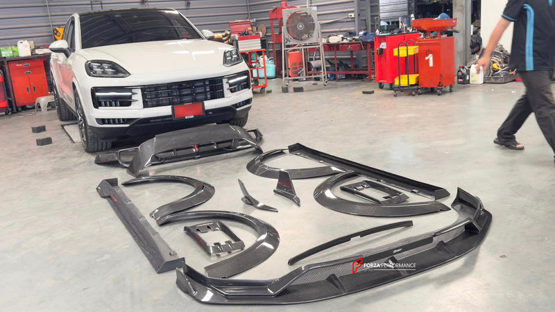 DRY CARBON BODY KIT for PORSCHE CAYENNE 9Y0 9YB COUPE FACELIFT 2023+