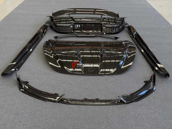 DRY CARBON BODY KIT for XIAOMI SU7  Set includes:  Front Lip Hood Side Skirts Rear Spoiler Rear Diffuser