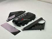 DRY CARBON ENGINE COVER for CHEVROLET CORVETTE C8 STINGRAY 2020+  Set includes:  Engine Cover