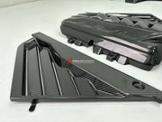 DRY CARBON ENGINE COVER for CHEVROLET CORVETTE C8 STINGRAY 2020+  Set includes:  Engine Cover