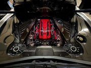 DRY CARBON ENGINE COVER for CHEVROLET CORVETTE C8 STINGRAY 2020+  Set includes:  Engine Cover