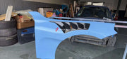 DRY CARBON FENDER FLARES for BMW M2/M2C G87  Set includes:  Fender Flares