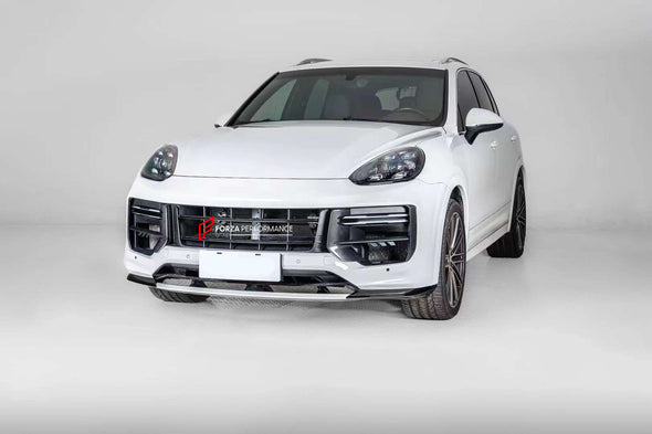 DRY CARBON FRONT BUMPER AIR VENT TRIMS for PORSCHE CAYENNE 9Y0.2 TURBO GT 2024

Set includes:

Front Bumper Air Vent Trims