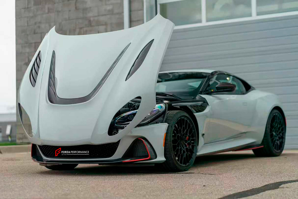 DRY CARBON HOOD for ASTON MARTIN DBS 770 ULTIMATE 2023+

Set includes:
Hood/Bonnet

Material: Dry Carbon

NOTE: Professional installation is required
