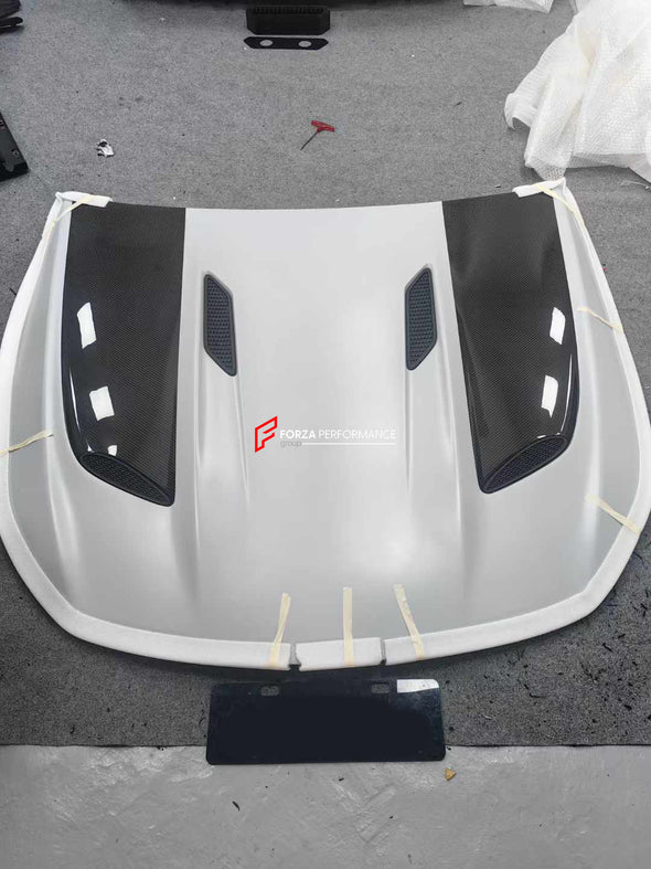 DRY CARBON HOOD for MERCEDES-BENZ AMG GT50 GT53 GT63S 4-DOOR GT 2018+

Set includes:

Hood