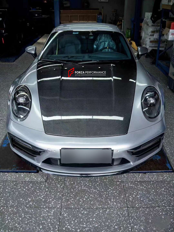 DRY CARBON HOOD for PORSCHE 911 992 CARRERA 2019+


Set includes:
Hood