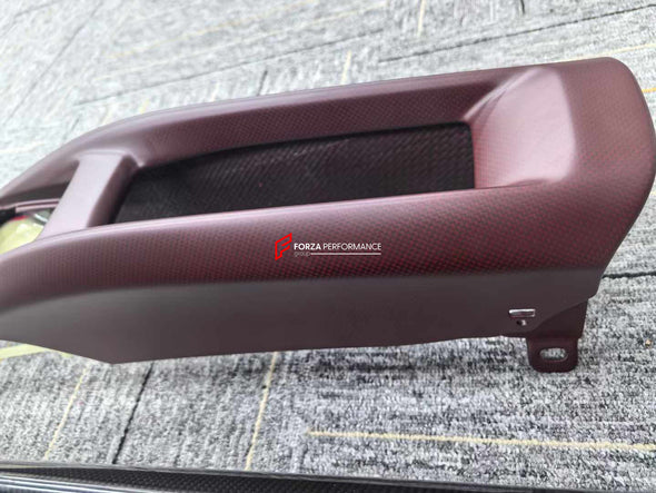 DRY CARBON INTERIOR CENTER CONSOLE BOX for FERRARI SF90  Set includes:  Interior Center Console Box