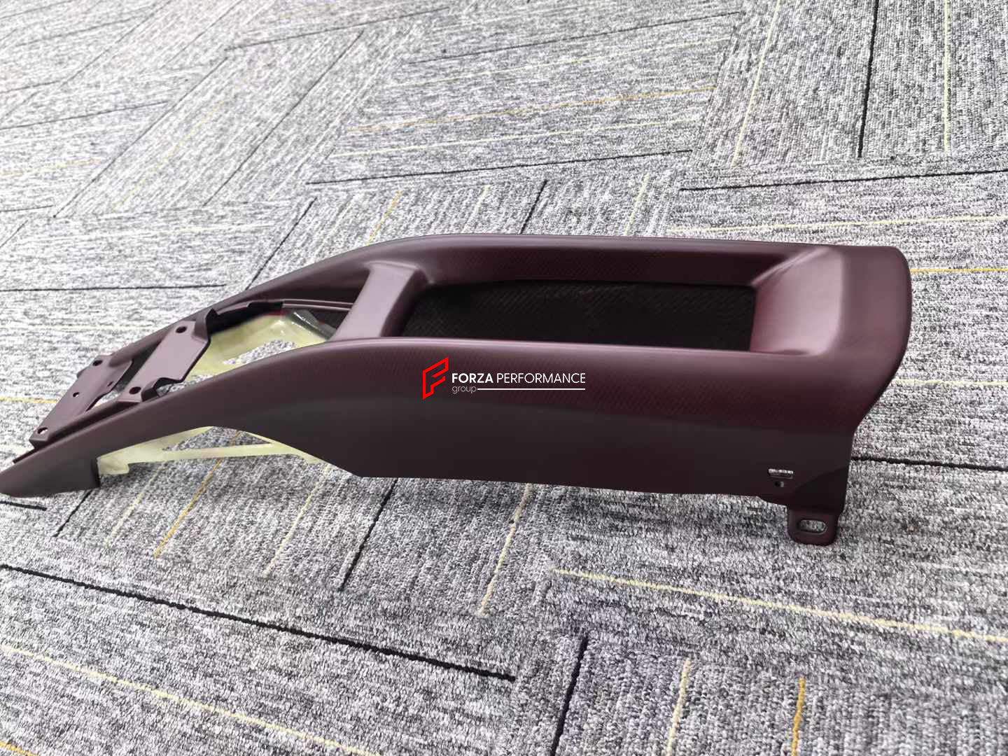 Interior Center Console Box DRY CARBON INTERIOR CENTER CONSOLE BOX for FERRARI SF90 – Forza ...