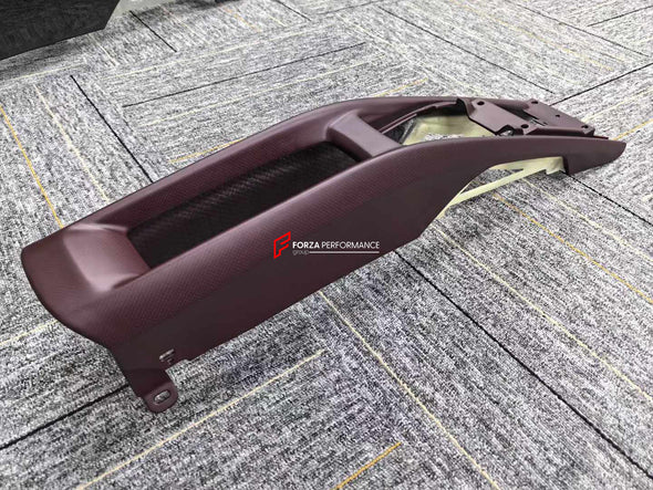 DRY CARBON INTERIOR CENTER CONSOLE BOX for FERRARI SF90  Set includes:  Interior Center Console Box