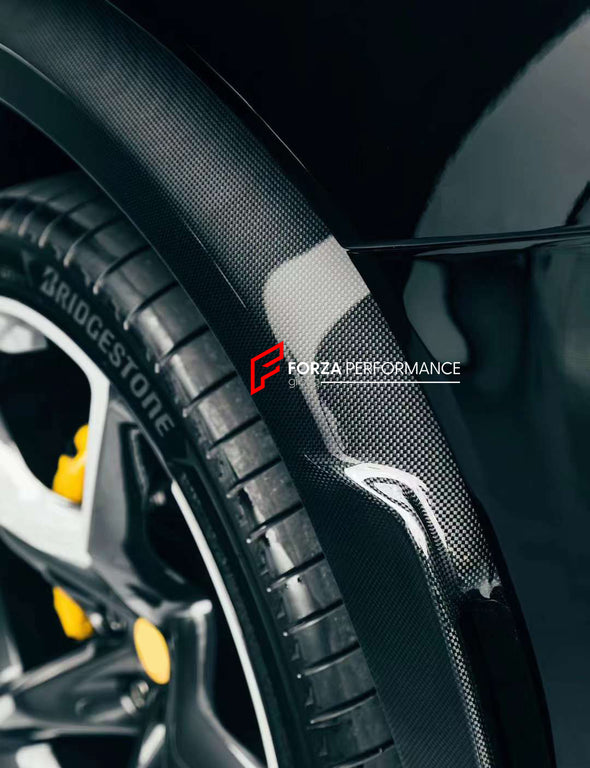 DRY CARBON OEM PARTS for FERRARI PUROSANGUE  Set includes:  Front Lip Side Fenders Side Skirts Rear Diffuser