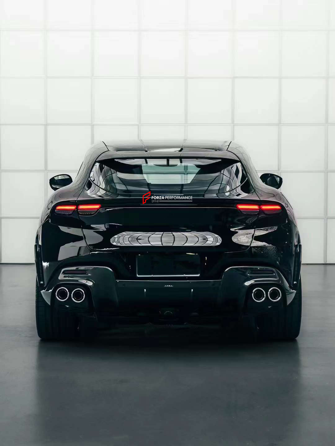 DRY CARBON OEM PARTS for FERRARI PUROSANGUE  Set includes:  Front Lip Side Fenders Side Skirts Rear Diffuser