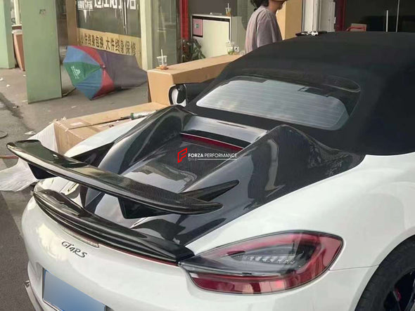 DRY CARBON REAR SPOILER for PORSCHE 718 982  Set includes:  Rear Spoiler