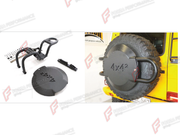 DRY CARBON SPARE WHEEL TIRE COVER WITH HOLDERS for MERCEDES-BENZ G-CLASS W463 4X4 2008 - 2018 FORZA PERFORMANCE custom fit 4X4 Style

Set includes:
Spare Wheel Tire Cover With Holders

Material: Dry Carbon

NOTE: Professional installation is required.