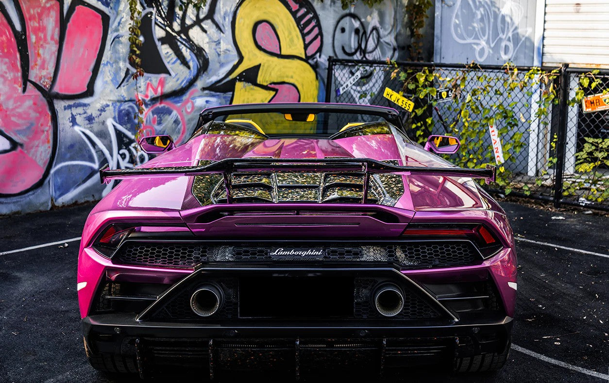 ENGINE COVER LID for Lamborghini Huracan EVO Spyder 2019 - 2024
Set includes:

Engine Cover Lid
Material: Dry Carbon

NOTE: Professional installation is required.