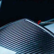 DRY CARBON FIBER SIDE MIRROR COVERS for PORSCHE 718 [982] CAYMAN BOXSTER 2016+

Set includes:&nbsp;

Side Mirror Covers

Material: DRY CARBON FIBER

NOTE: Professional installation is required.