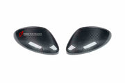 DRY CARBON FIBER SIDE MIRROR COVERS for PORSCHE 718 [982] CAYMAN BOXSTER 2016+

Set includes:&nbsp;

Side Mirror Covers

Material: DRY CARBON FIBER

NOTE: Professional installation is required.