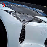 DRY CARBON HEADLIGHT COVERS for LEXUS LC500 LC500H 2017 - 2019

Set includes:

Headlight Covers&nbsp;

Material: Carbon Fiber

NOTE: Professional installation is required.