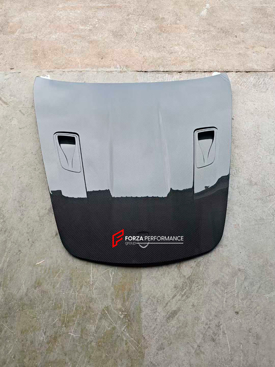 DRY CARBON HOOD for PORSCHE 911 997 2004 - 2013

Set includes:

Hood/Bonnet

Material: Dry Carbon

NOTE: Professional installation is required.
